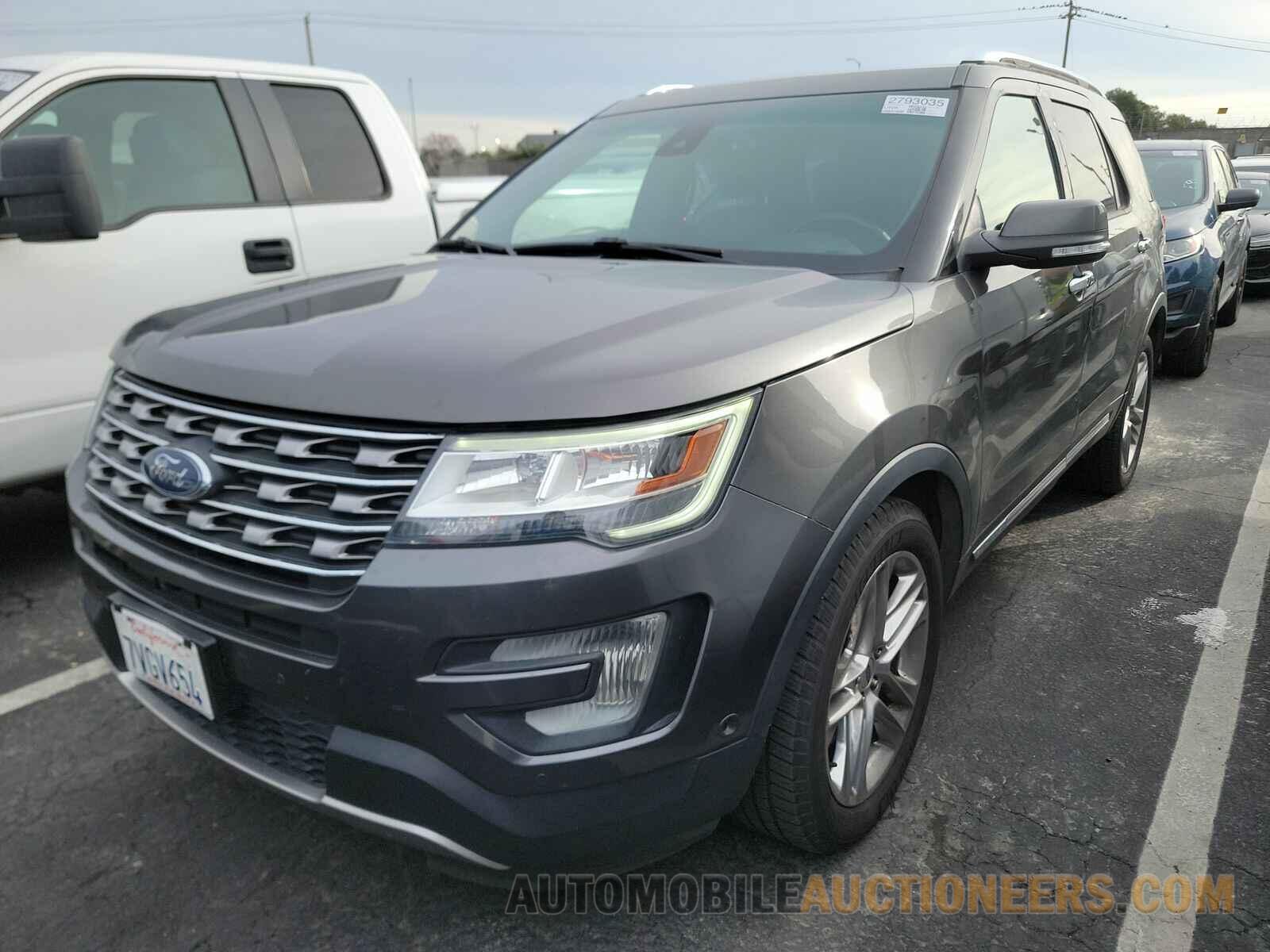 1FM5K7FHXHGA33916 Ford Explorer 2017