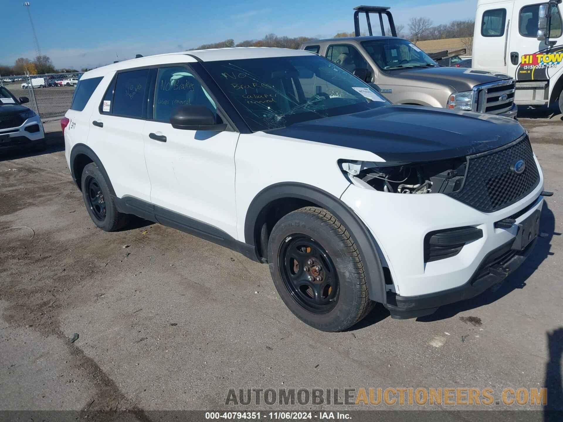 1FM5K8AB9MGA18858 FORD POLICE INTERCEPTOR UTILITY 2021