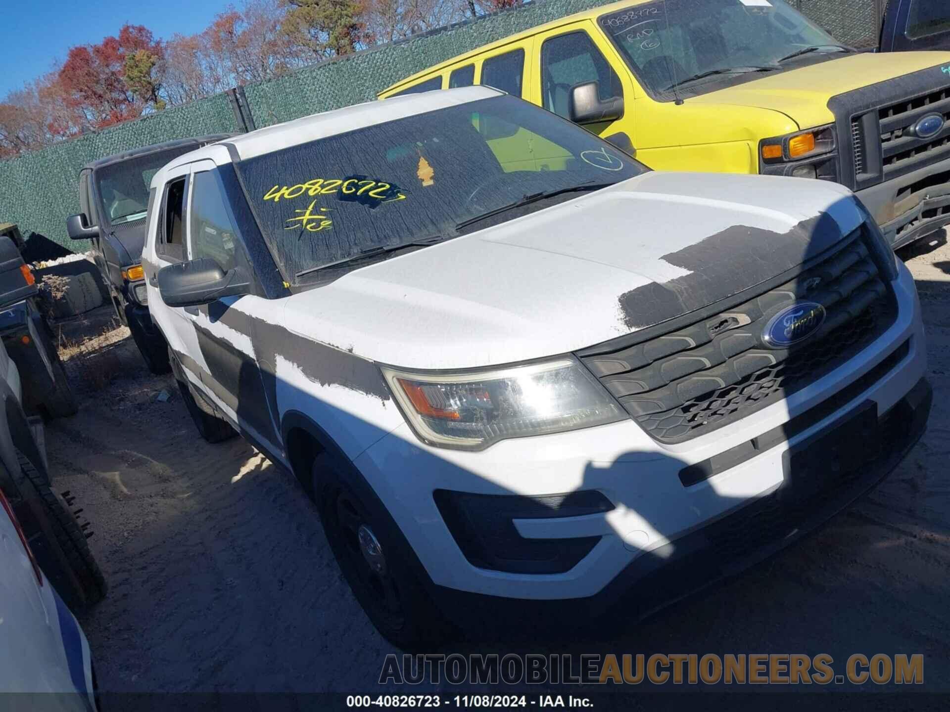 1FM5K8AR7GGB64726 FORD UTILITY POLICE INTERCEPTOR 2016