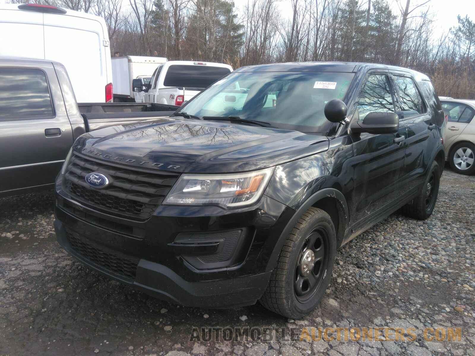 1FM5K8AT4HGB54880 Ford Police Interceptor Utility 2017