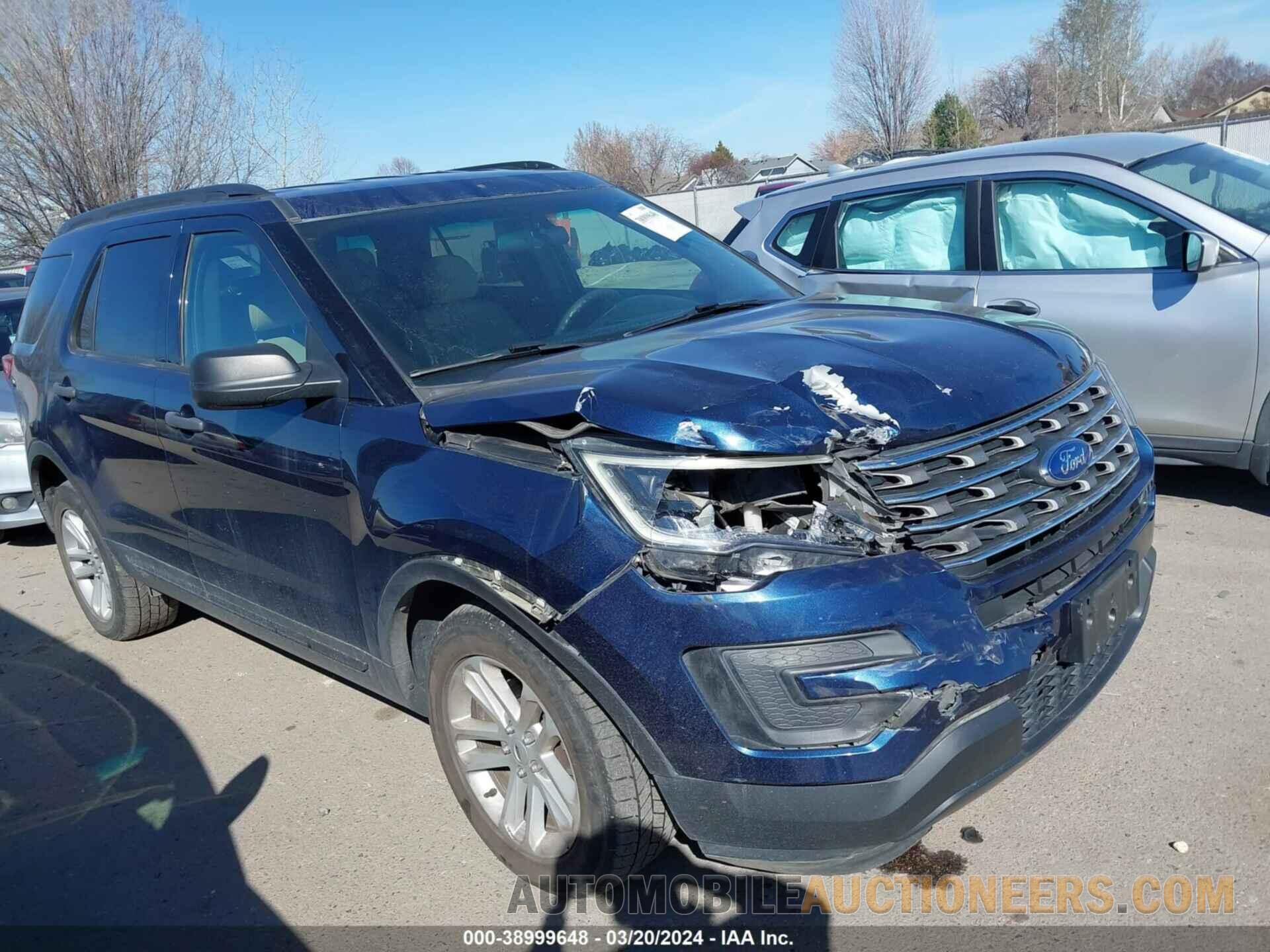 1FM5K8B82GGC63024 FORD EXPLORER 2016