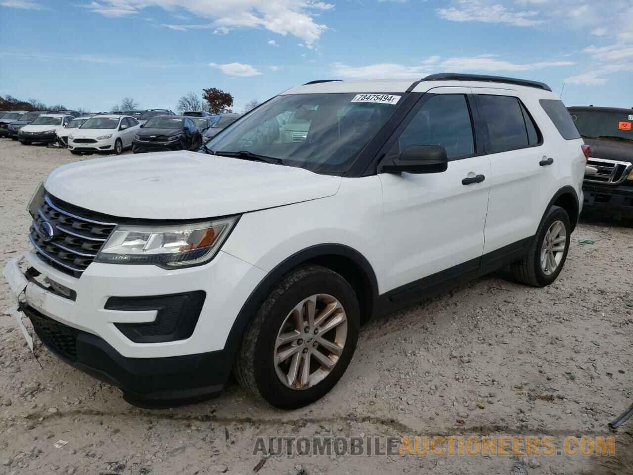 1FM5K8B83GGB00091 FORD EXPLORER 2016