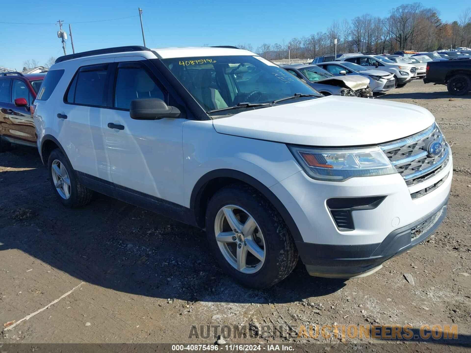 1FM5K8B85JGB39000 FORD EXPLORER 2018