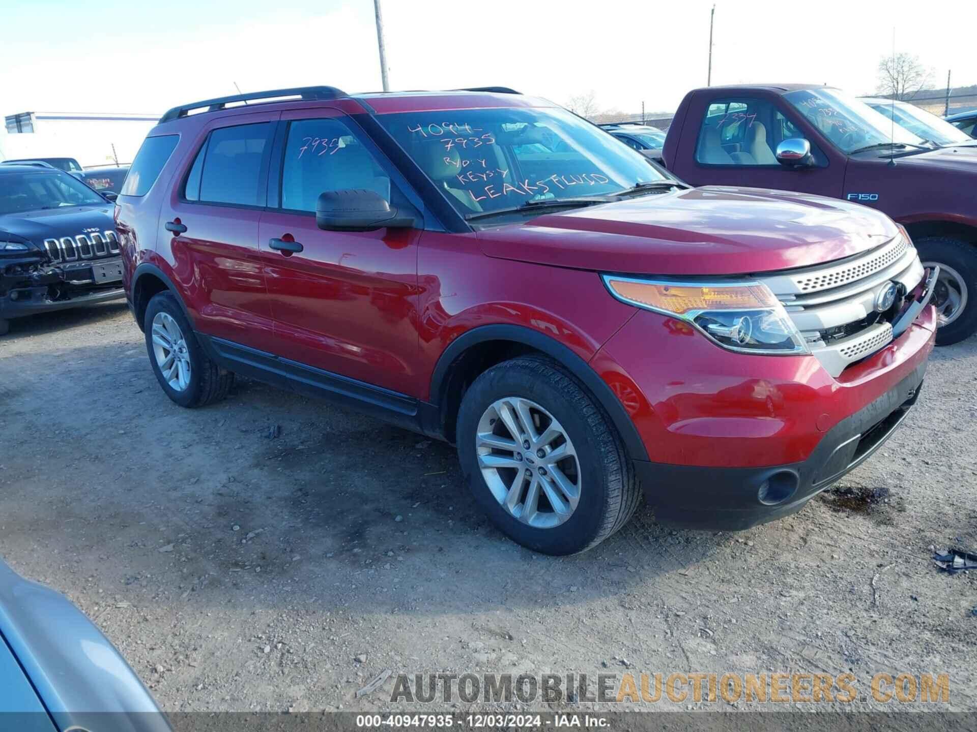 1FM5K8B89FGC11341 FORD EXPLORER 2015