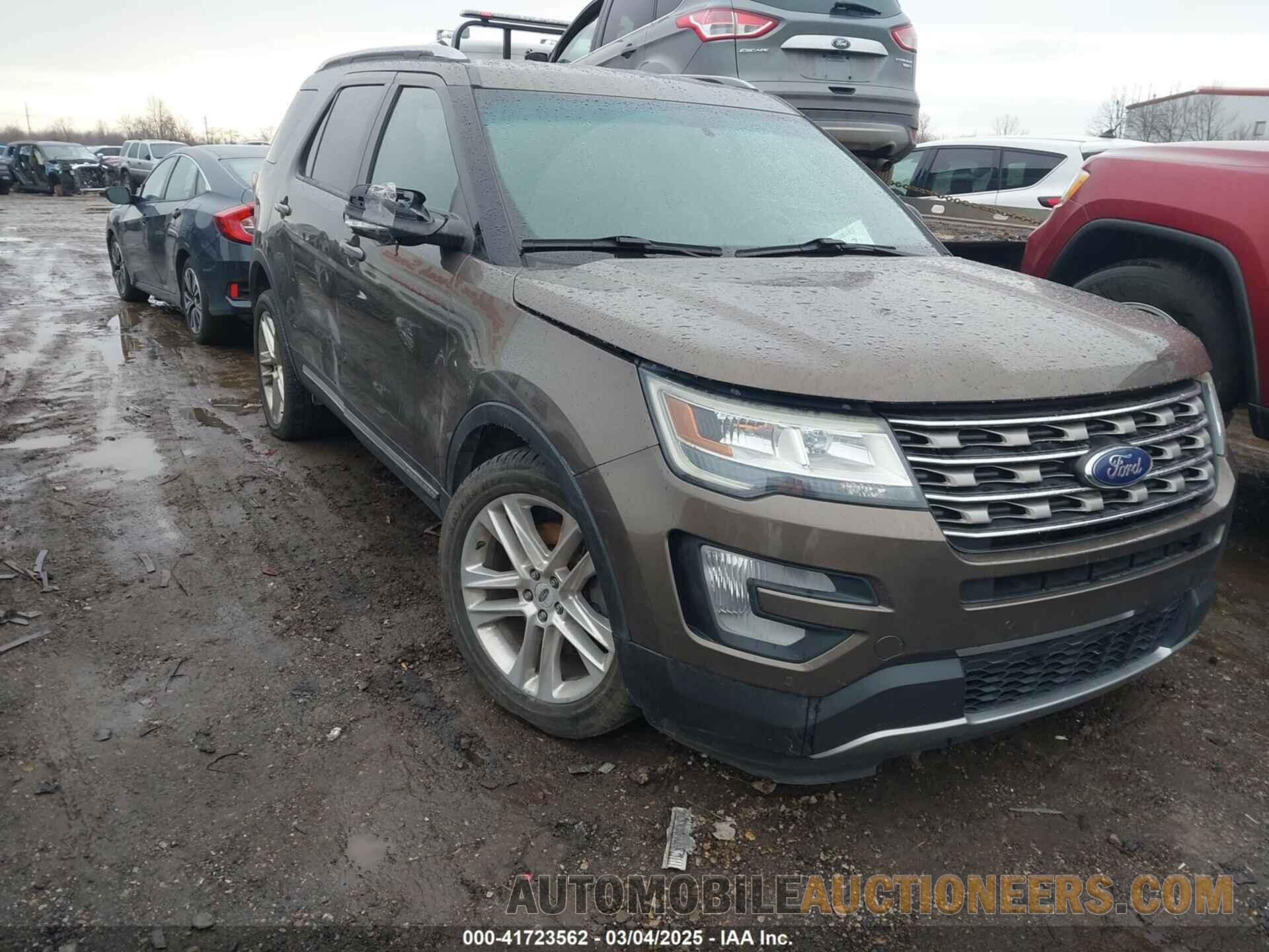 1FM5K8D80GGB71455 FORD EXPLORER 2016