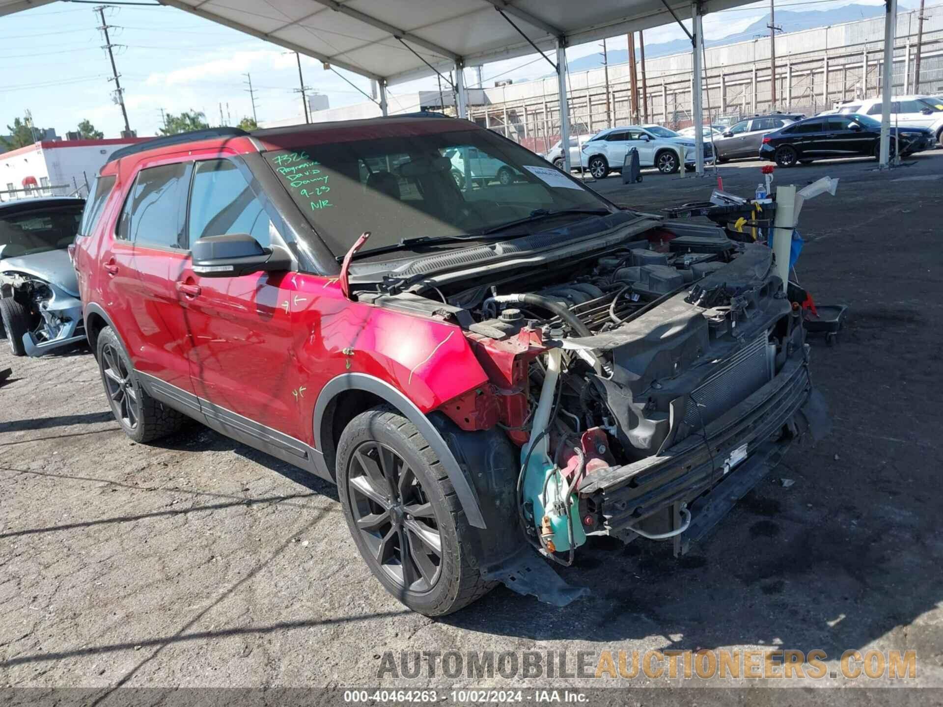 1FM5K8D80JGA56619 FORD EXPLORER 2018