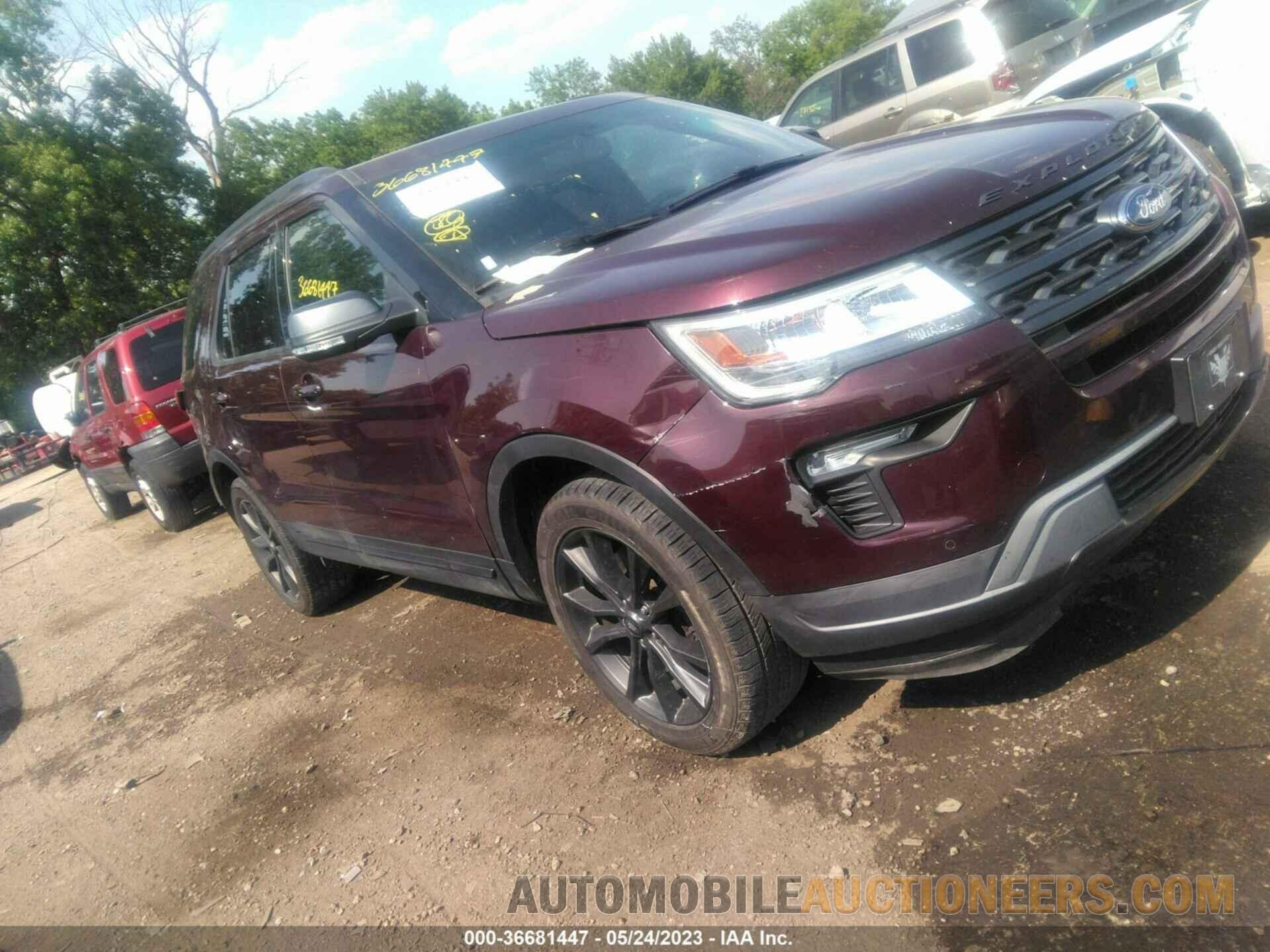 1FM5K8D81JGA77592 FORD EXPLORER 2018