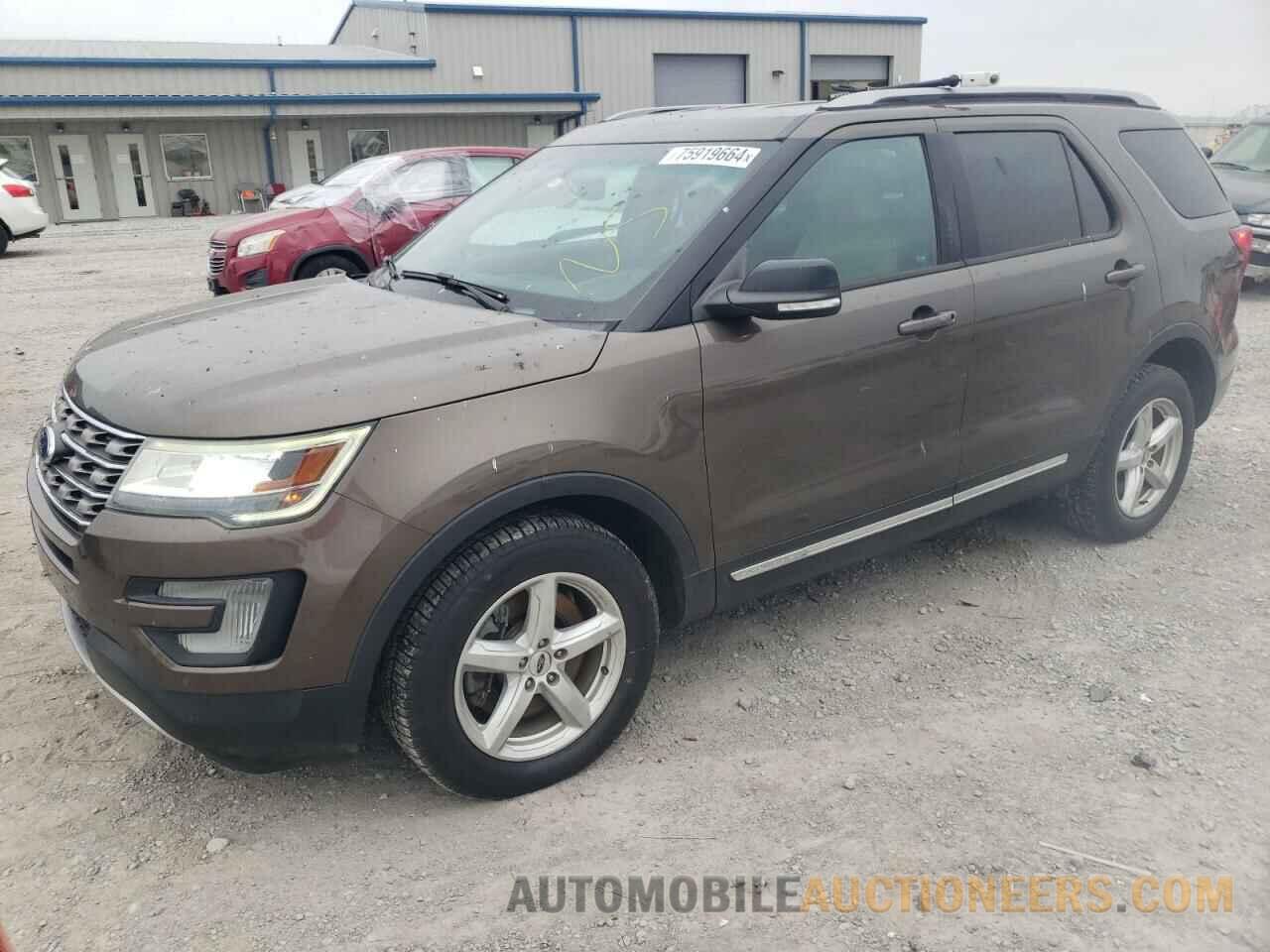 1FM5K8D82GGB31118 FORD EXPLORER 2016