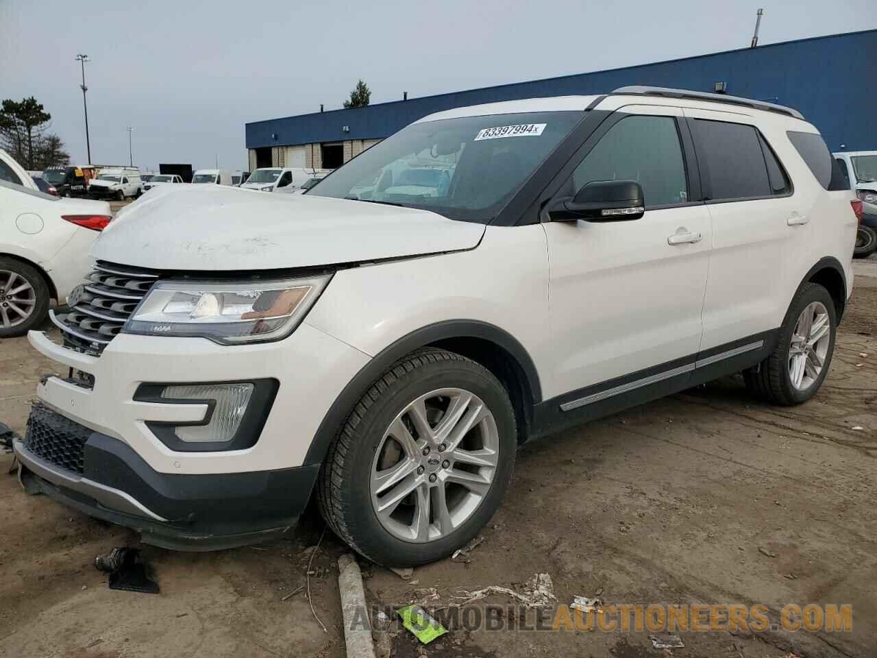 1FM5K8D83GGC11852 FORD EXPLORER 2016