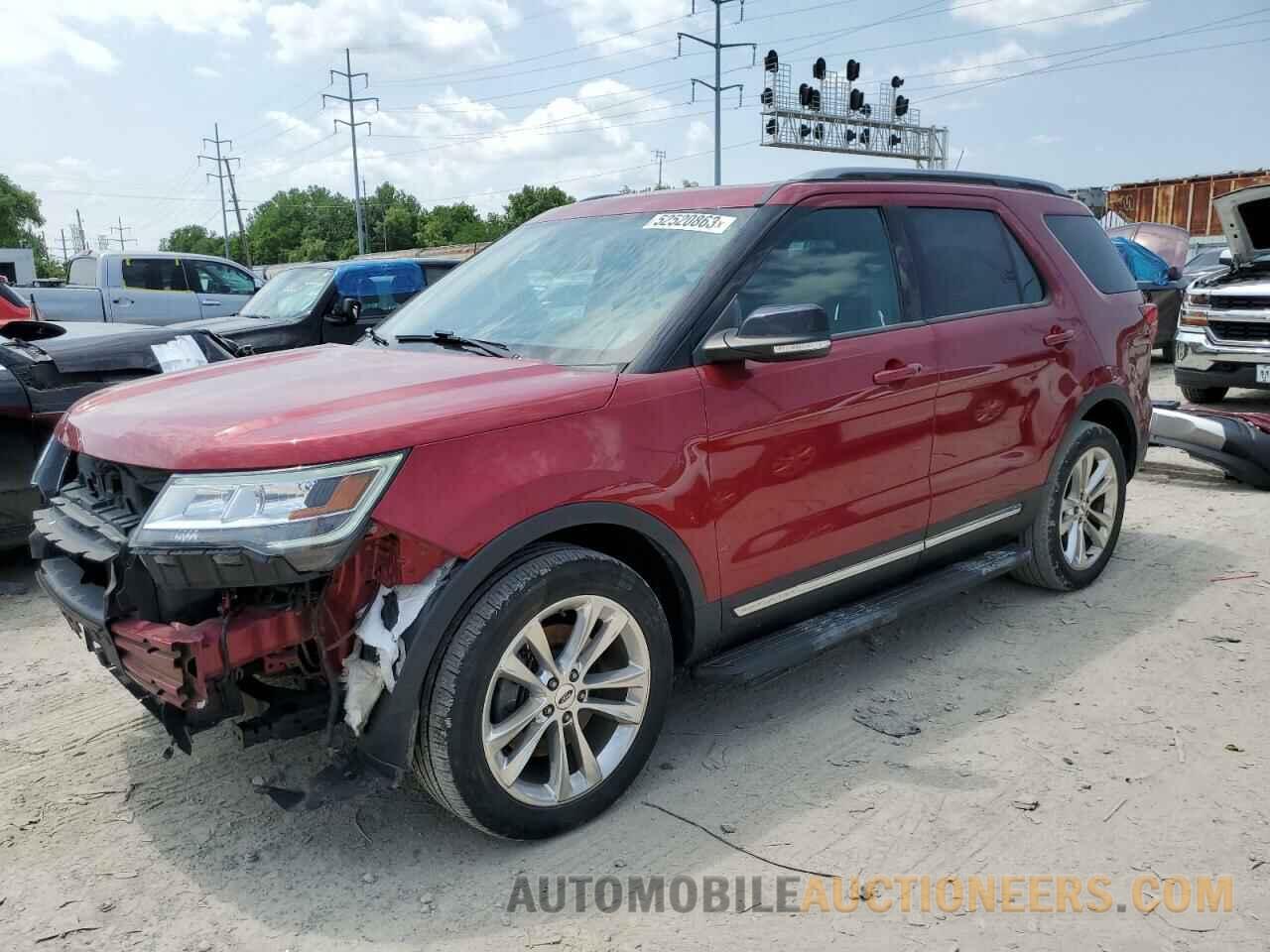 1FM5K8D83JGA96693 FORD EXPLORER 2018