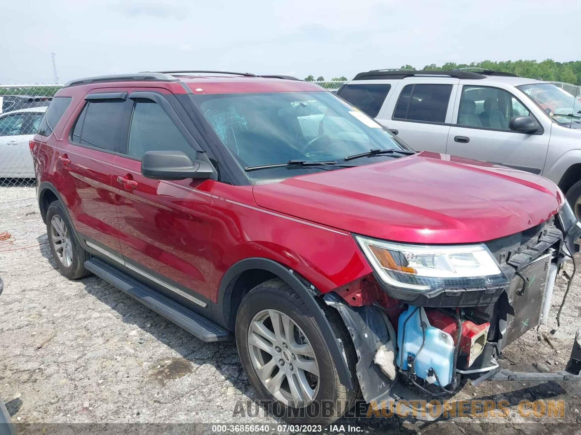 1FM5K8D83JGB40322 FORD EXPLORER 2018