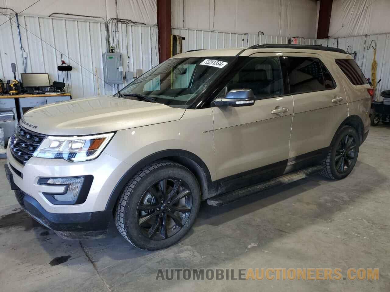 1FM5K8D85HGD05071 FORD EXPLORER 2017