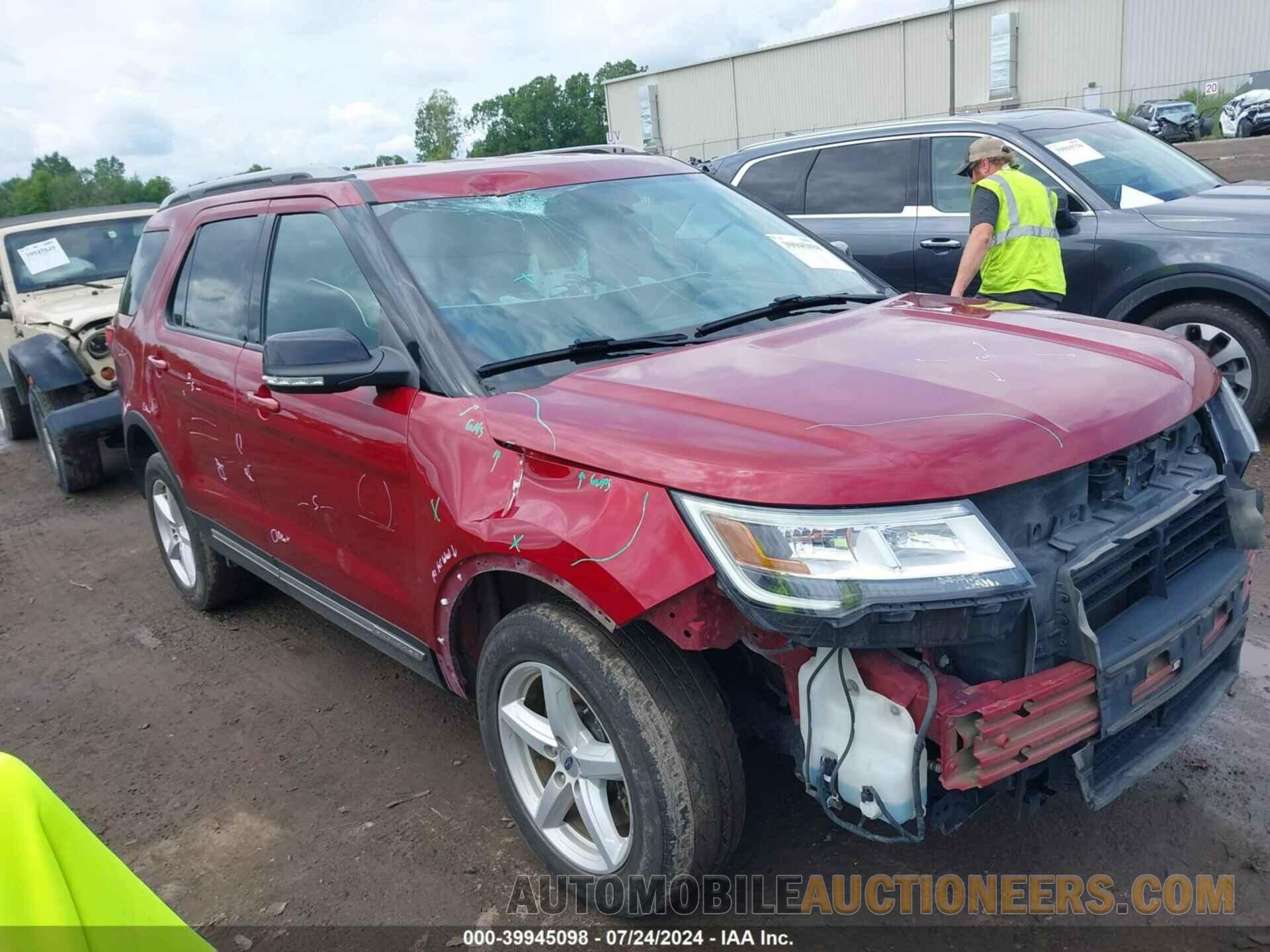 1FM5K8D85HGD84161 FORD EXPLORER 2017