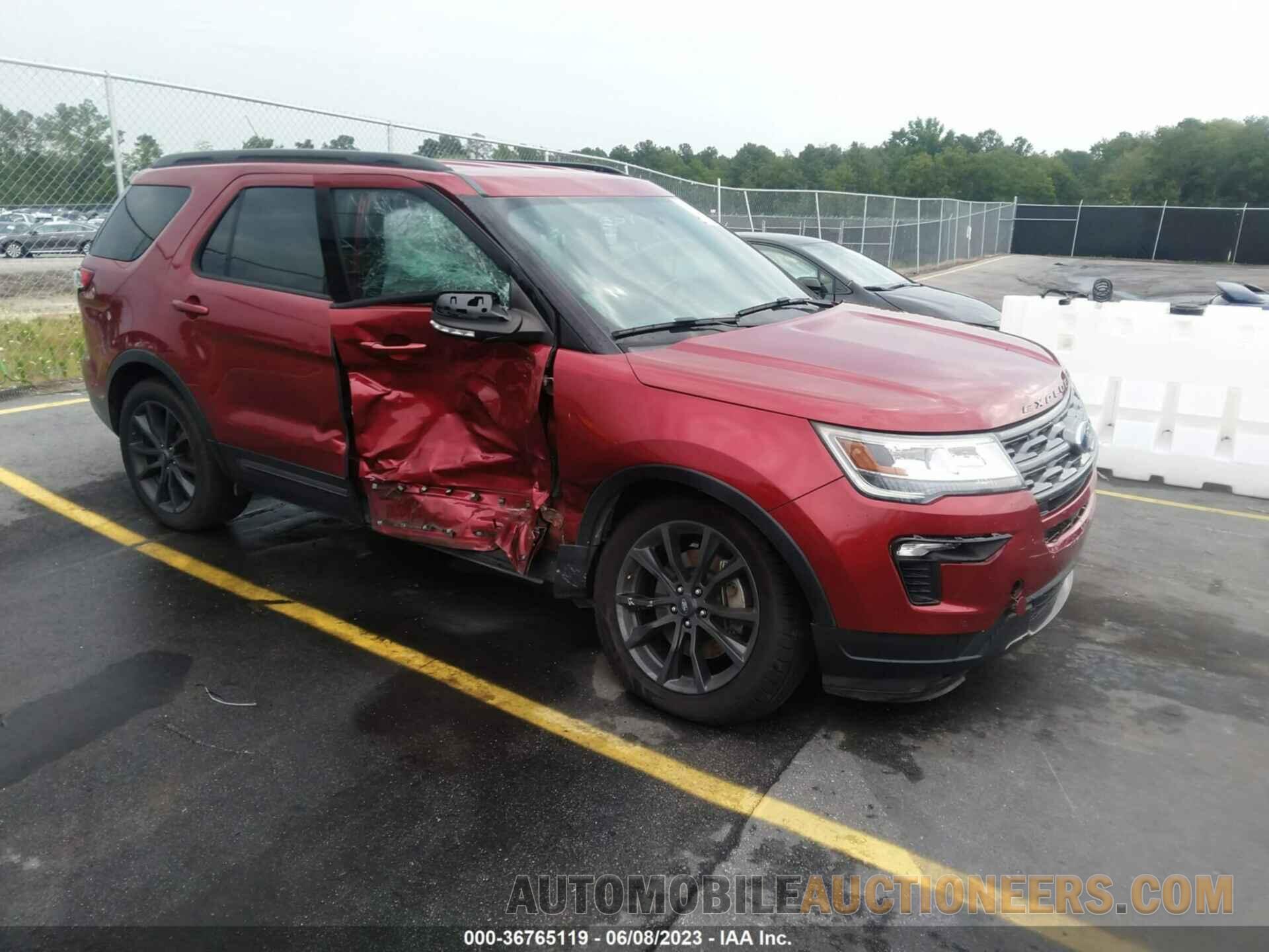 1FM5K8D85JGA77319 FORD EXPLORER 2018