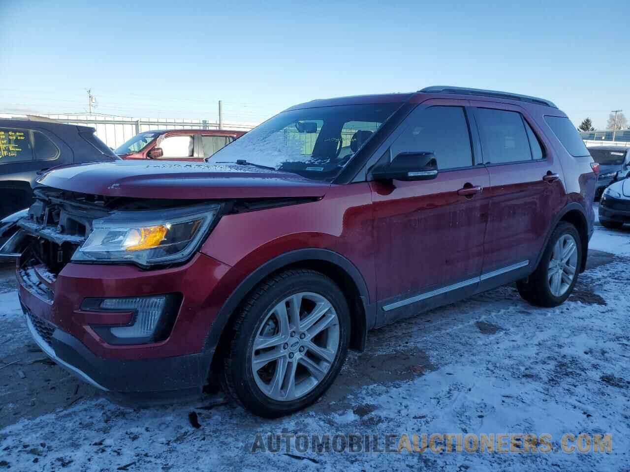 1FM5K8D87HGA09744 FORD EXPLORER 2017