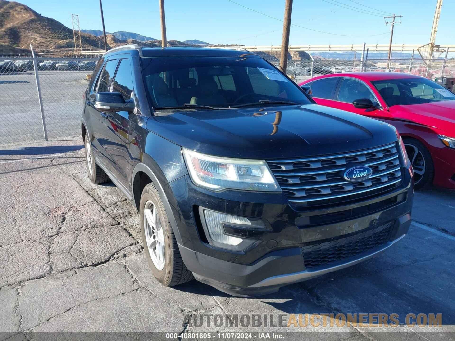 1FM5K8D88GGC14455 FORD EXPLORER 2016