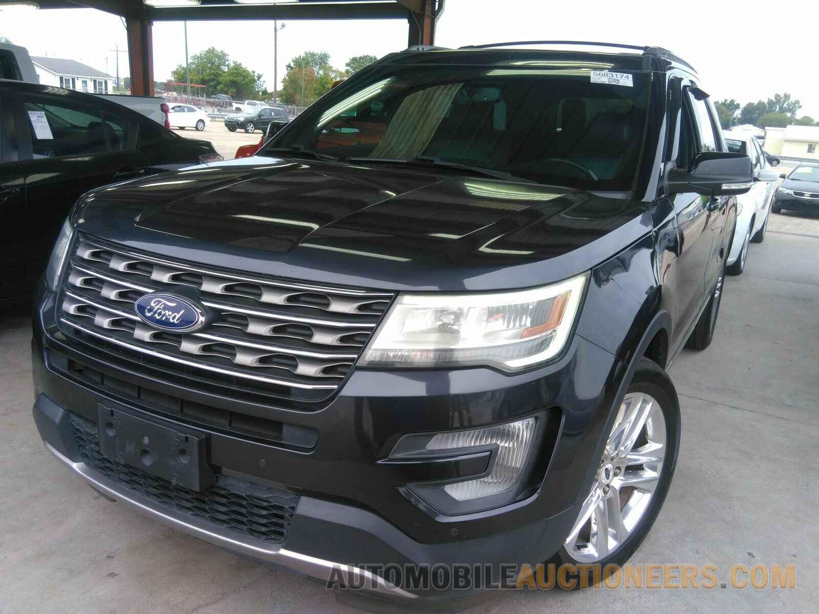 1FM5K8D88HGB48992 Ford Explorer 2017