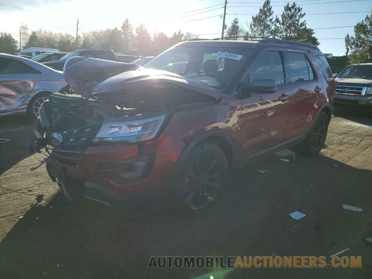 1FM5K8D88HGB63282 FORD EXPLORER 2017