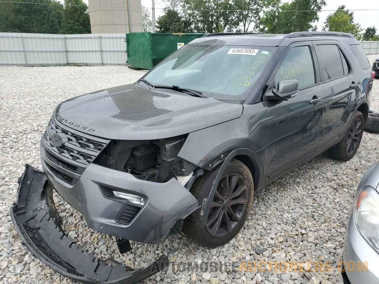 1FM5K8D88JGC92385 FORD EXPLORER 2018