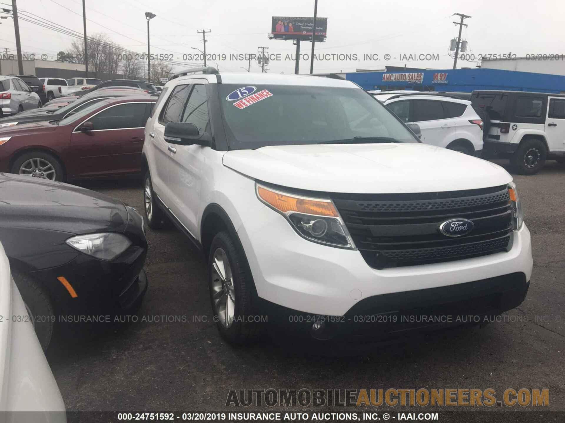 1FM5K8D89FGC48077 FORD EXPLORER 2015