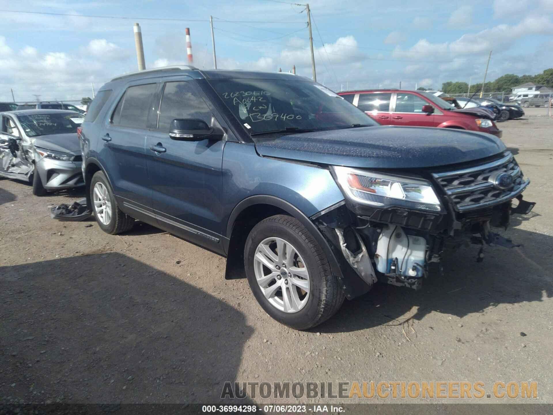 1FM5K8D8XJGB69400 FORD EXPLORER 2018