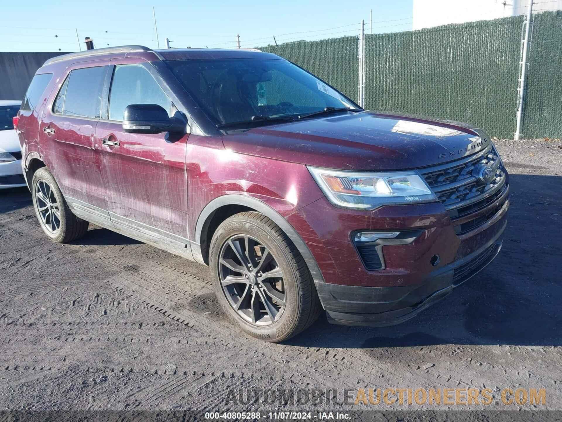 1FM5K8DH8JGA45075 FORD EXPLORER 2018