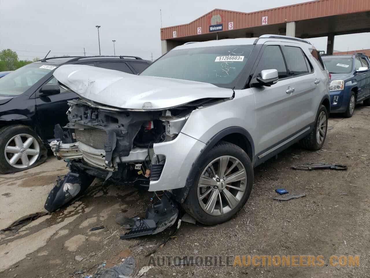 1FM5K8F82JGA70440 FORD EXPLORER 2018