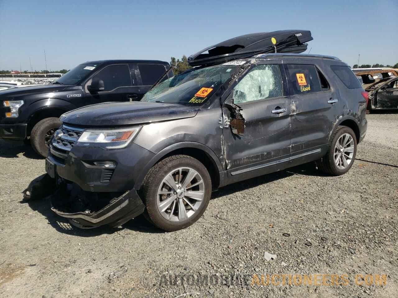 1FM5K8F82JGC14858 FORD EXPLORER 2018