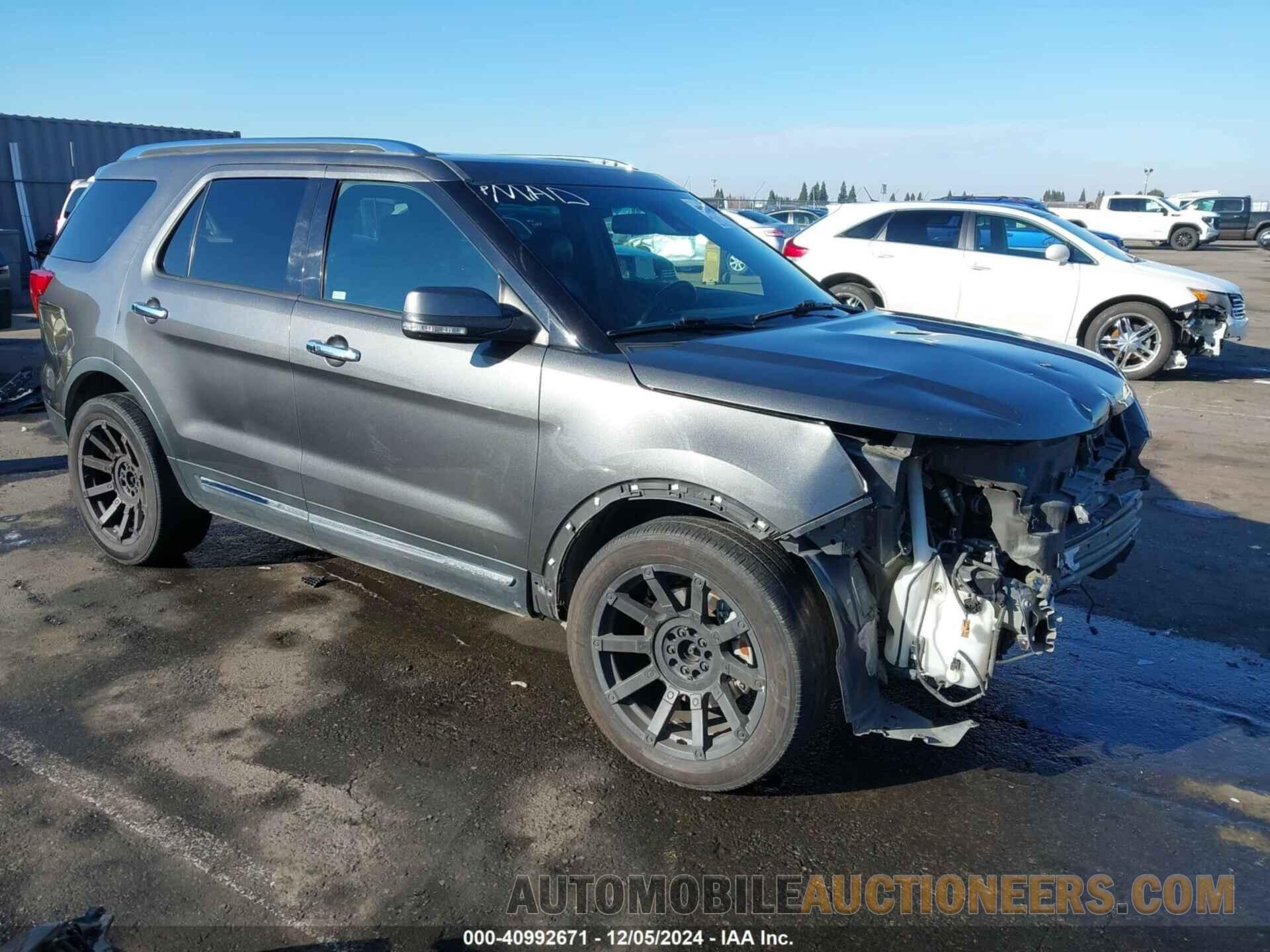 1FM5K8F83GGD35259 FORD EXPLORER 2016