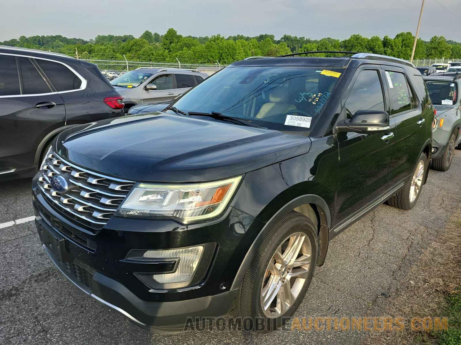 1FM5K8F84HGC12832 Ford Explorer 2017