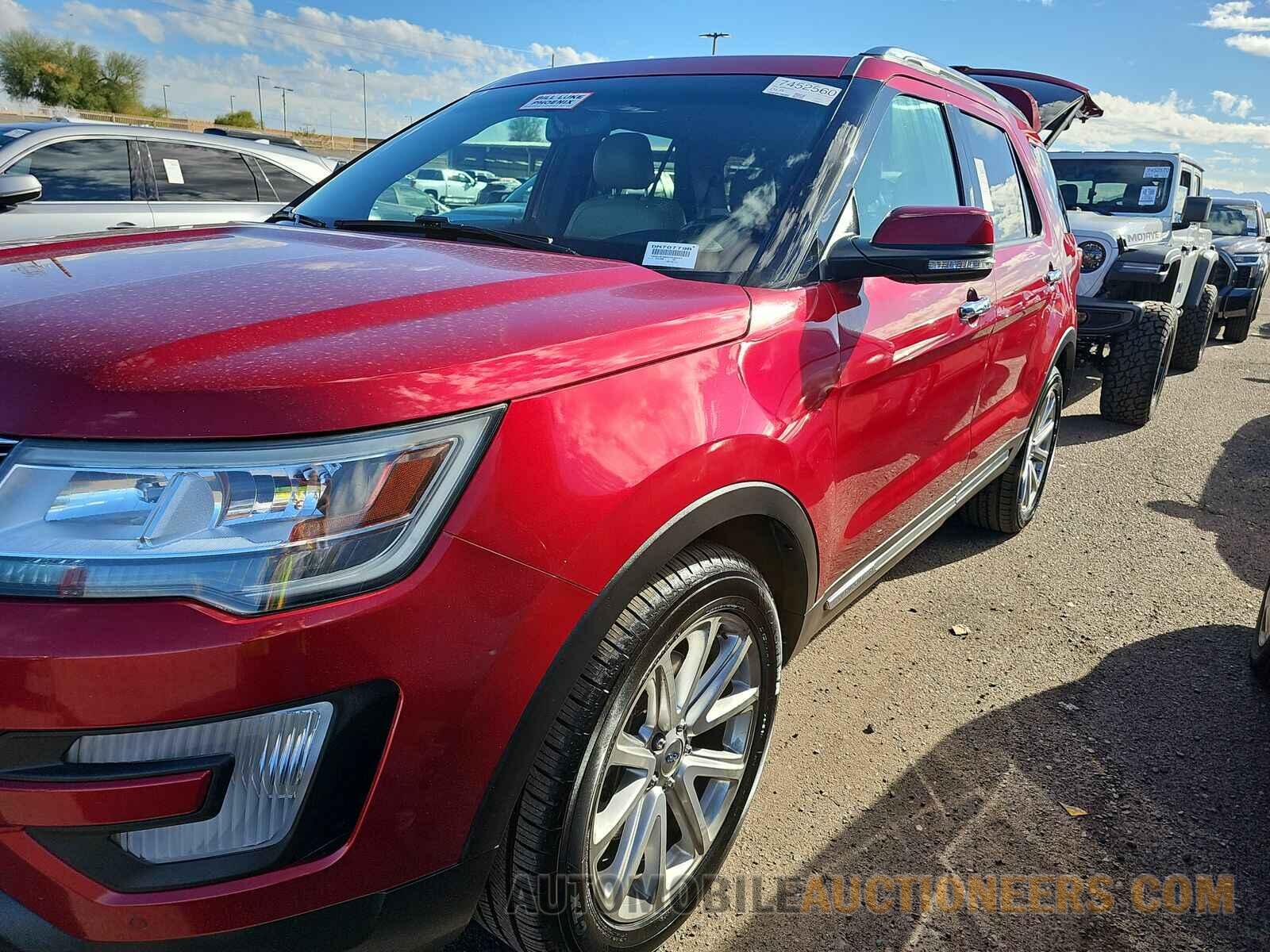 1FM5K8F86GGB98933 Ford Explorer 2016