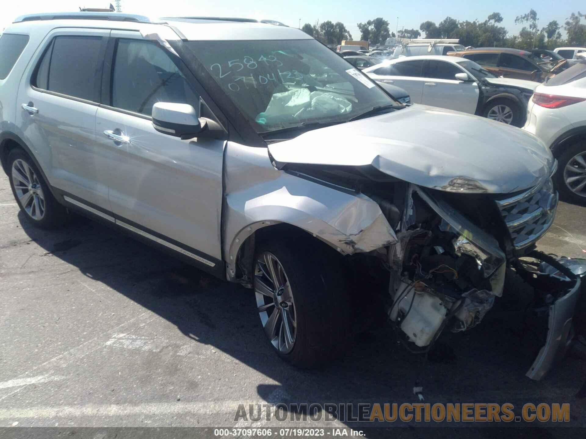 1FM5K8F86JGA28367 FORD EXPLORER 2018