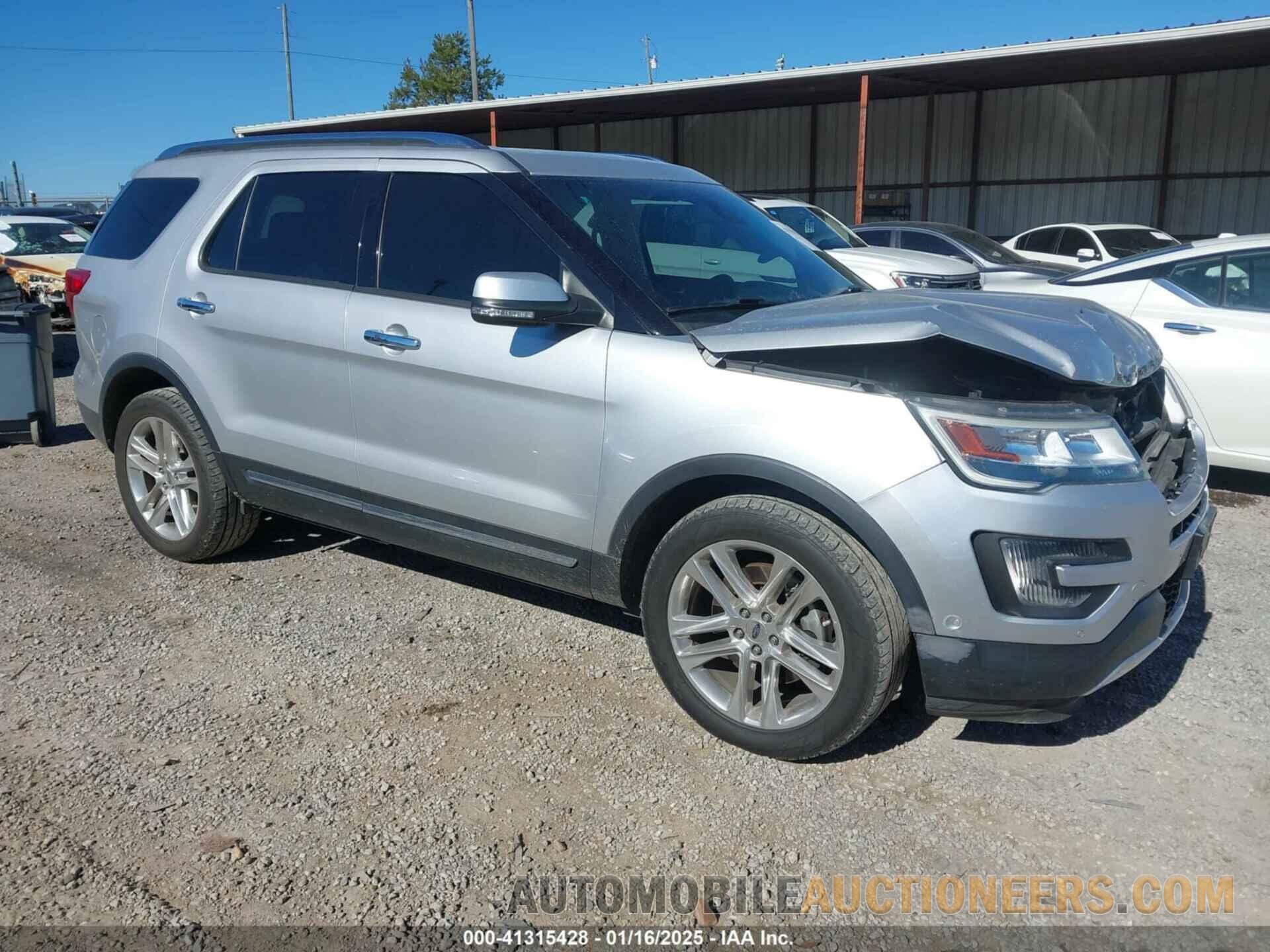 1FM5K8F87GGA25180 FORD EXPLORER 2016