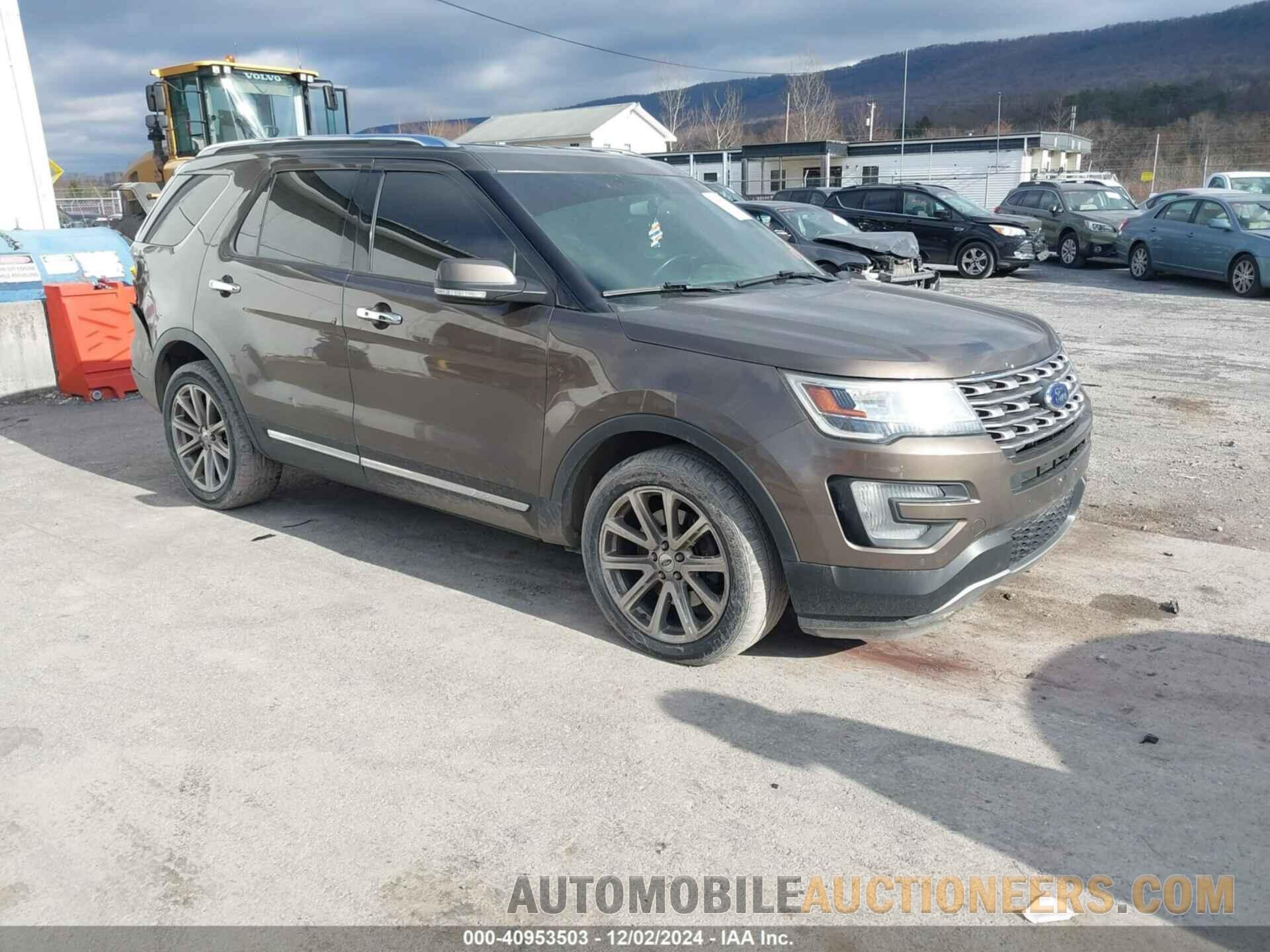 1FM5K8F87GGC50232 FORD EXPLORER 2016