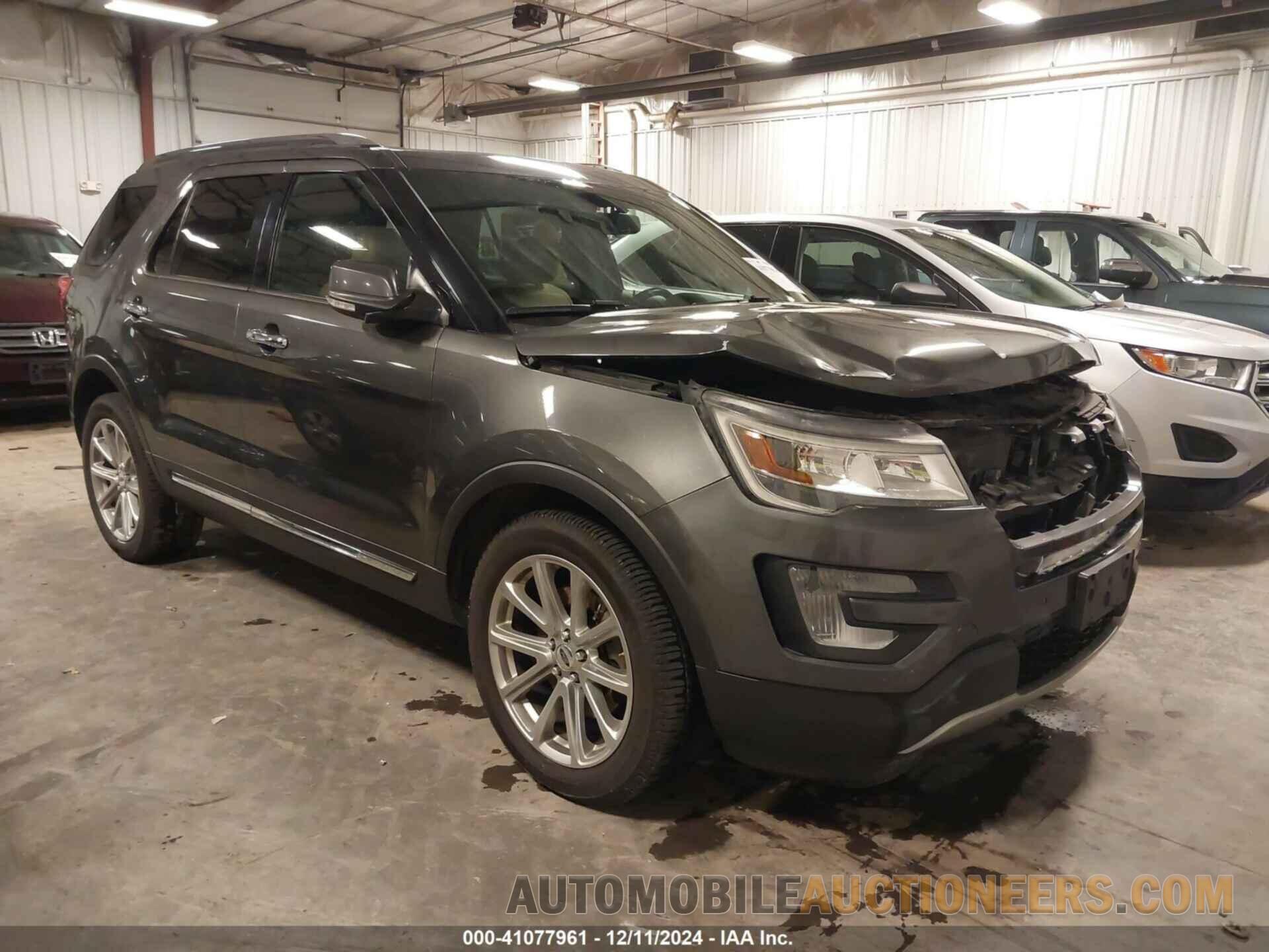 1FM5K8F88GGB16295 FORD EXPLORER 2016