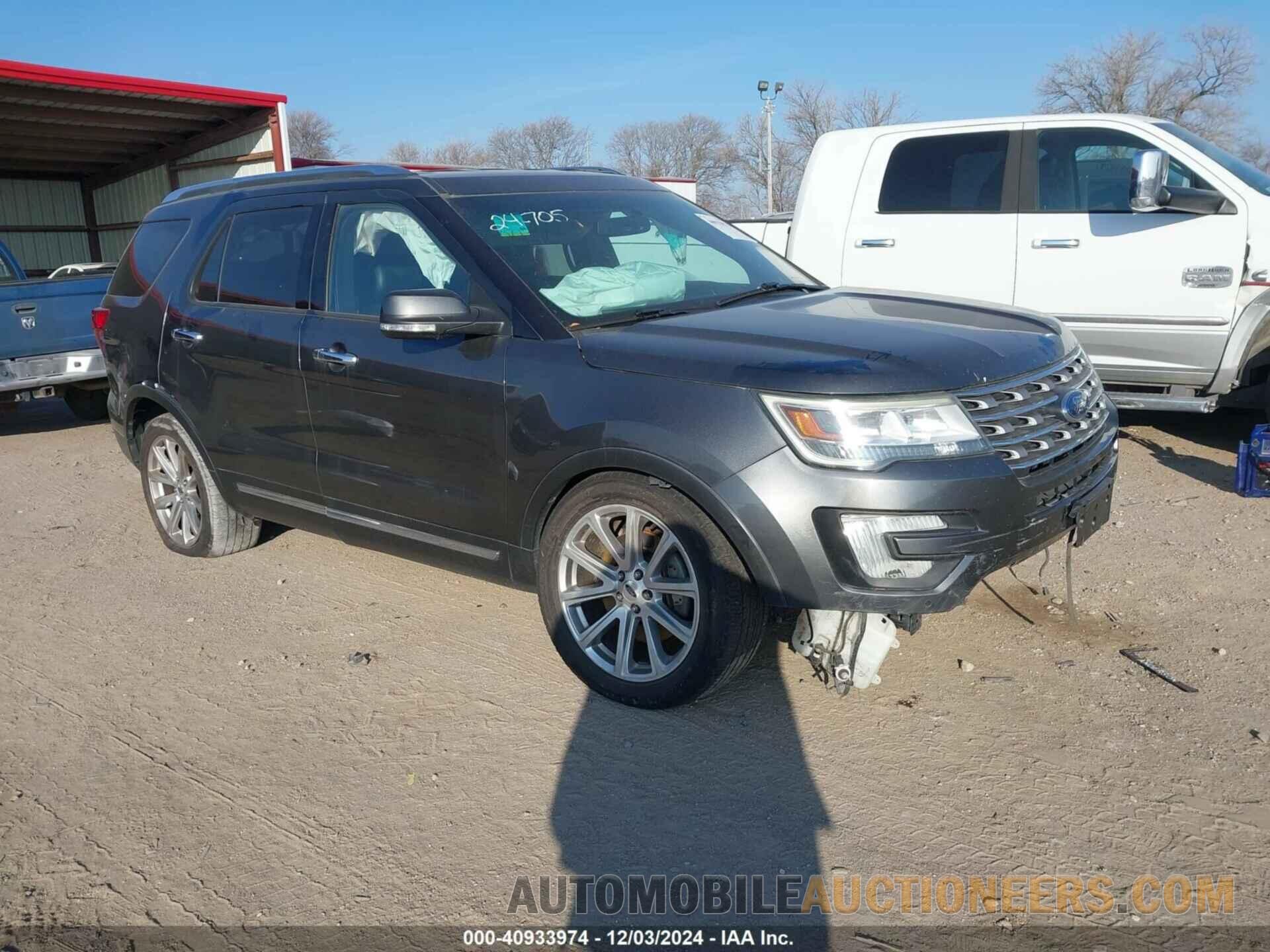 1FM5K8F88GGC25209 FORD EXPLORER 2016