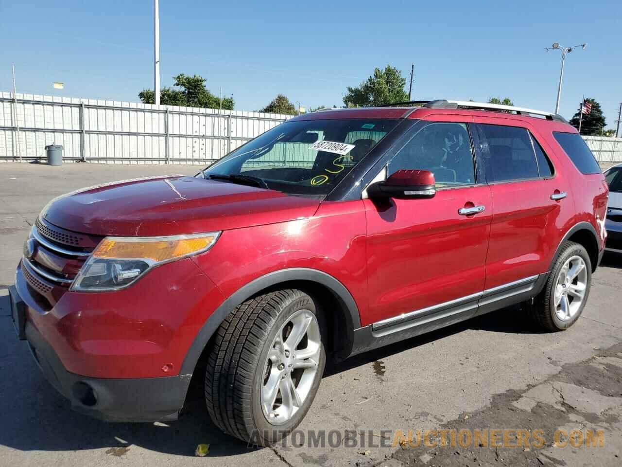 1FM5K8F89EGC58006 FORD EXPLORER 2014