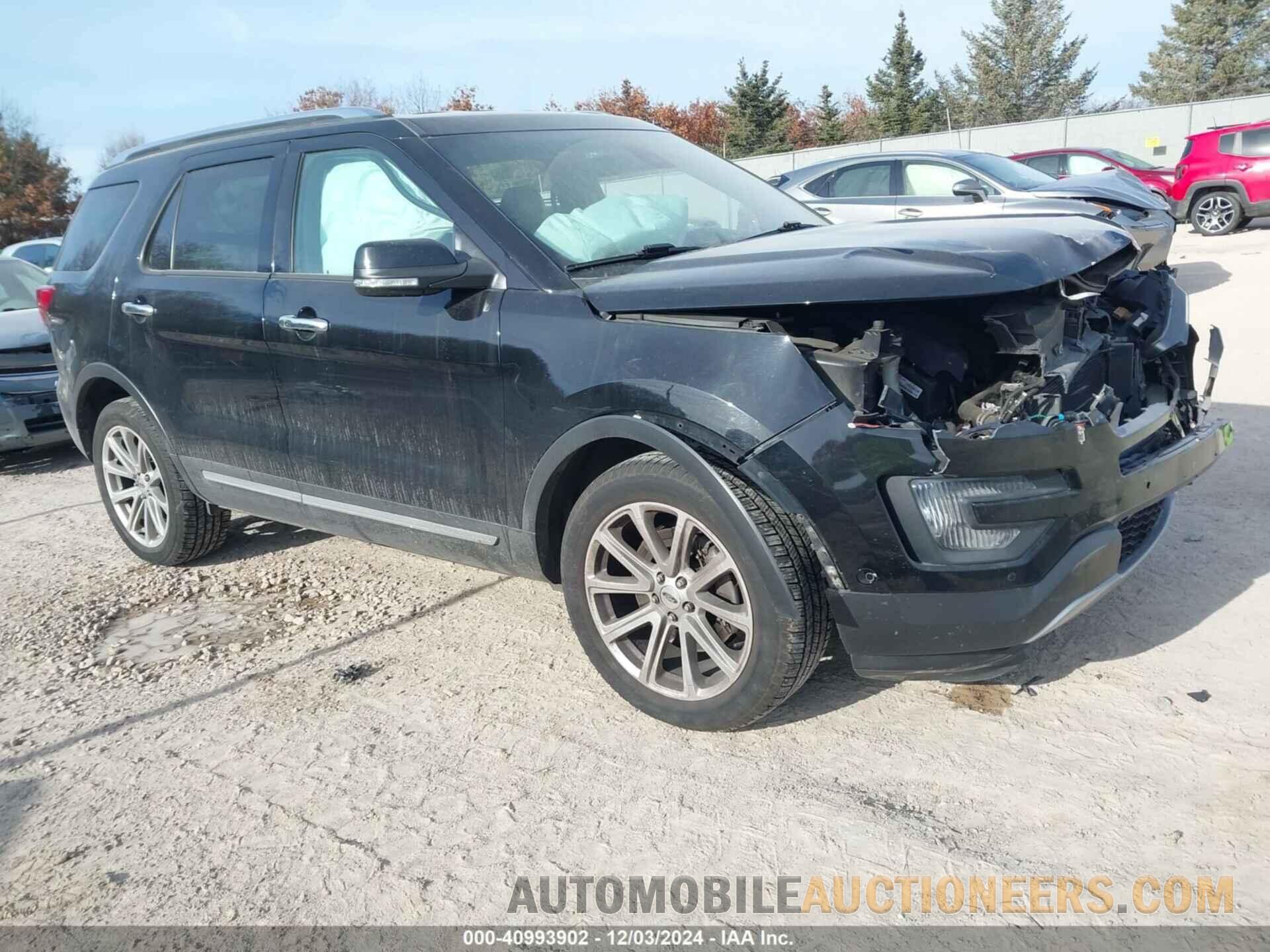 1FM5K8F89GGA13595 FORD EXPLORER 2016