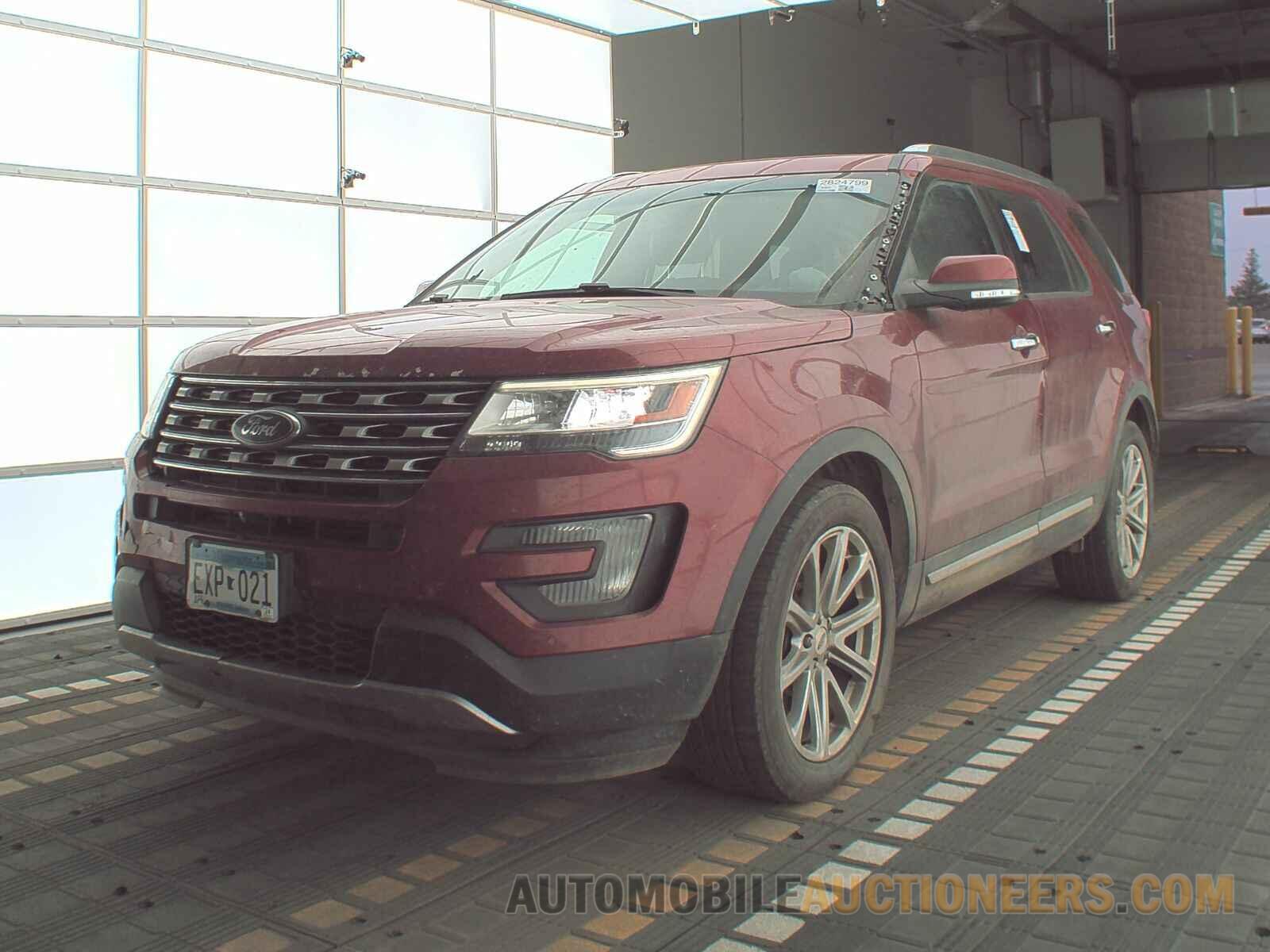 1FM5K8F89GGA97417 Ford Explorer 2016