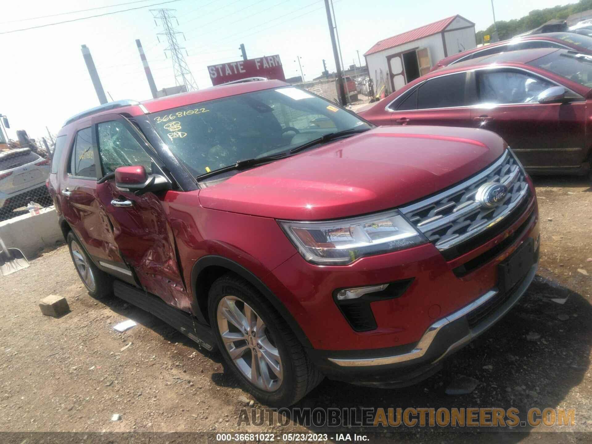 1FM5K8F89JGC83496 FORD EXPLORER 2018