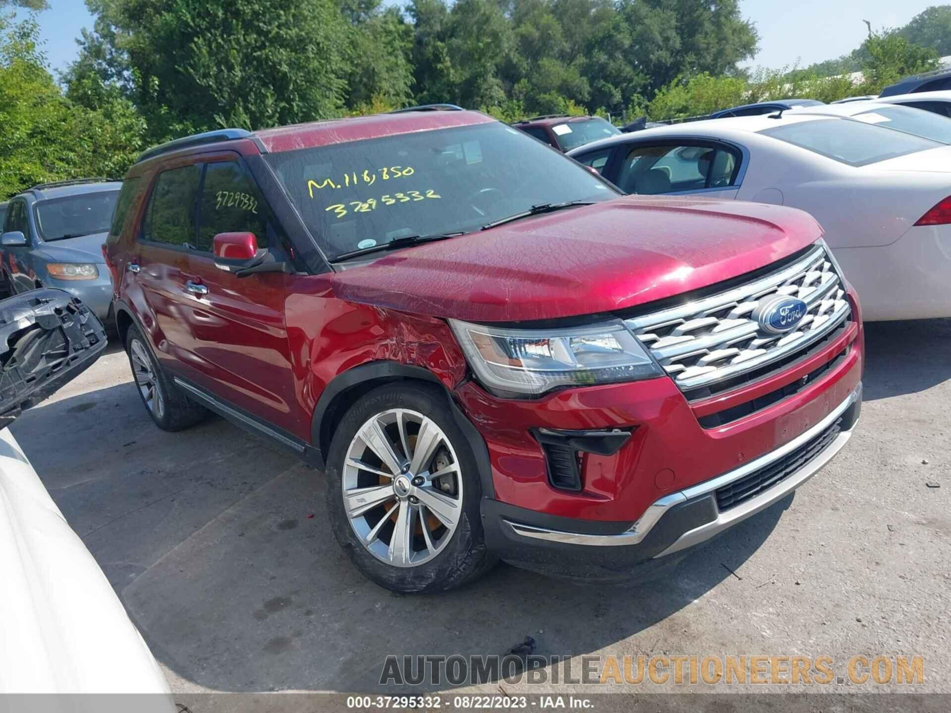 1FM5K8F8XJGC66299 FORD EXPLORER 2018