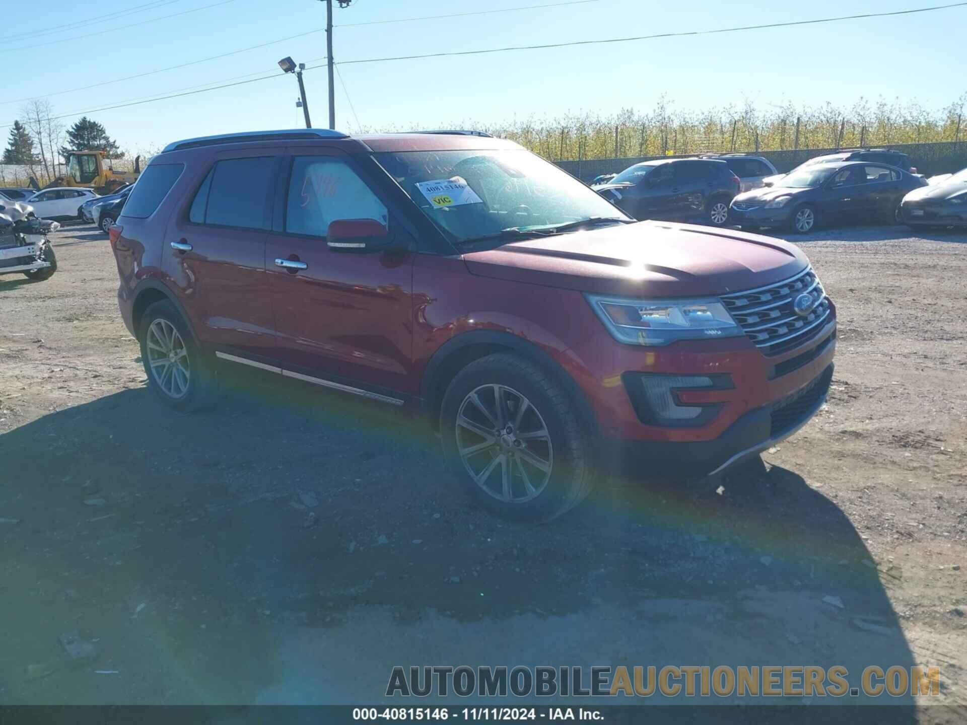 1FM5K8FH1HGB58650 FORD EXPLORER 2017