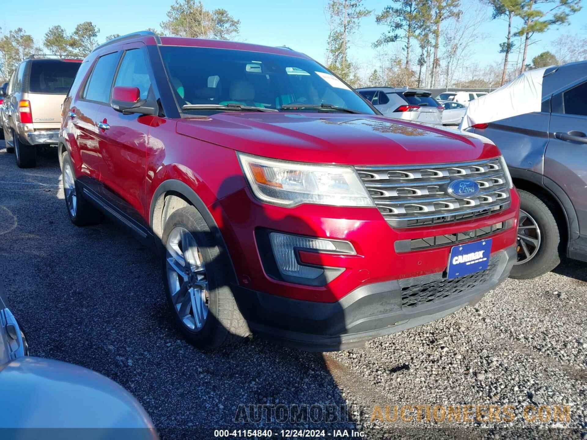 1FM5K8FH5GGB77233 FORD EXPLORER 2016