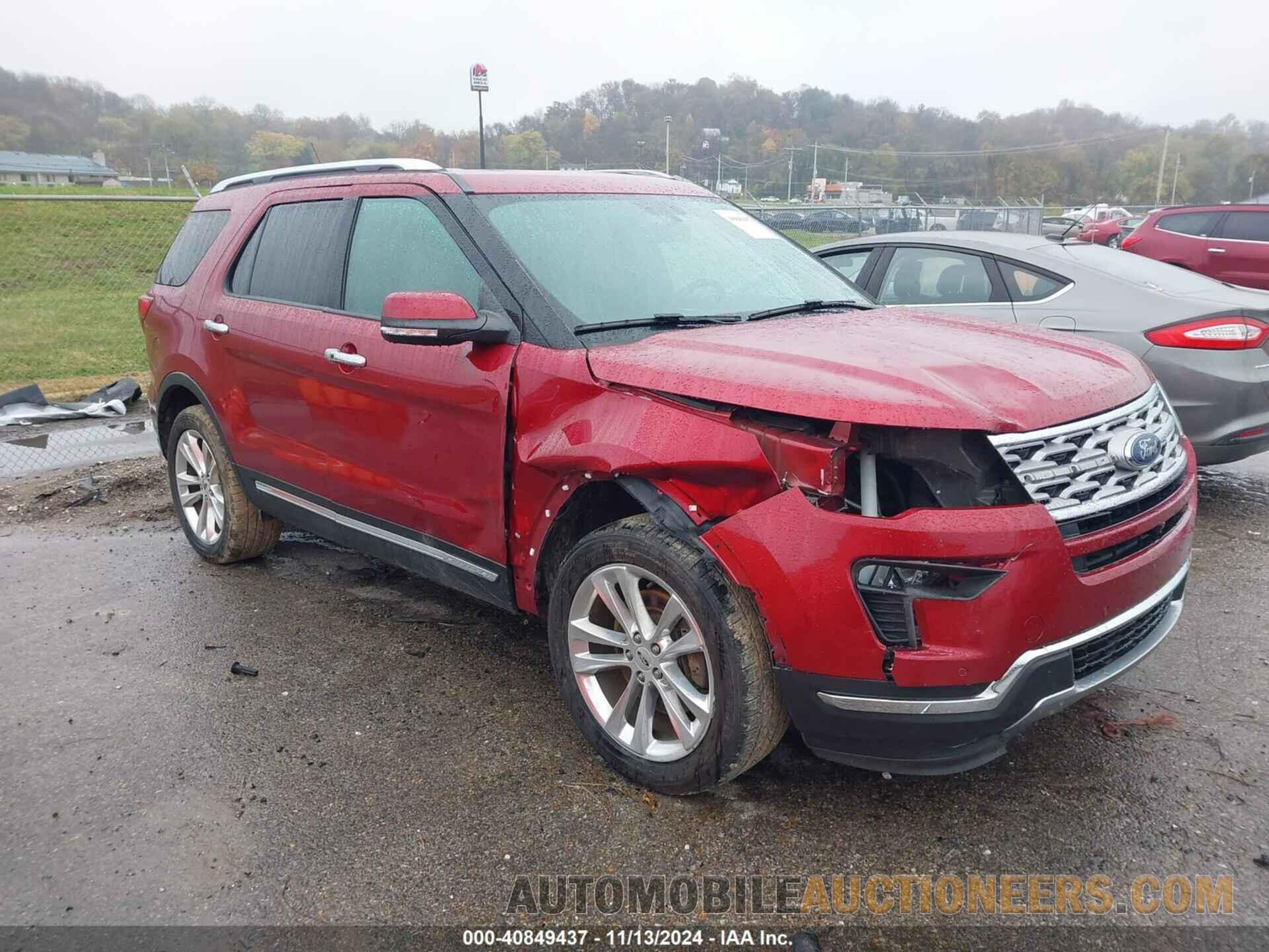 1FM5K8FH5JGC95953 FORD EXPLORER 2018