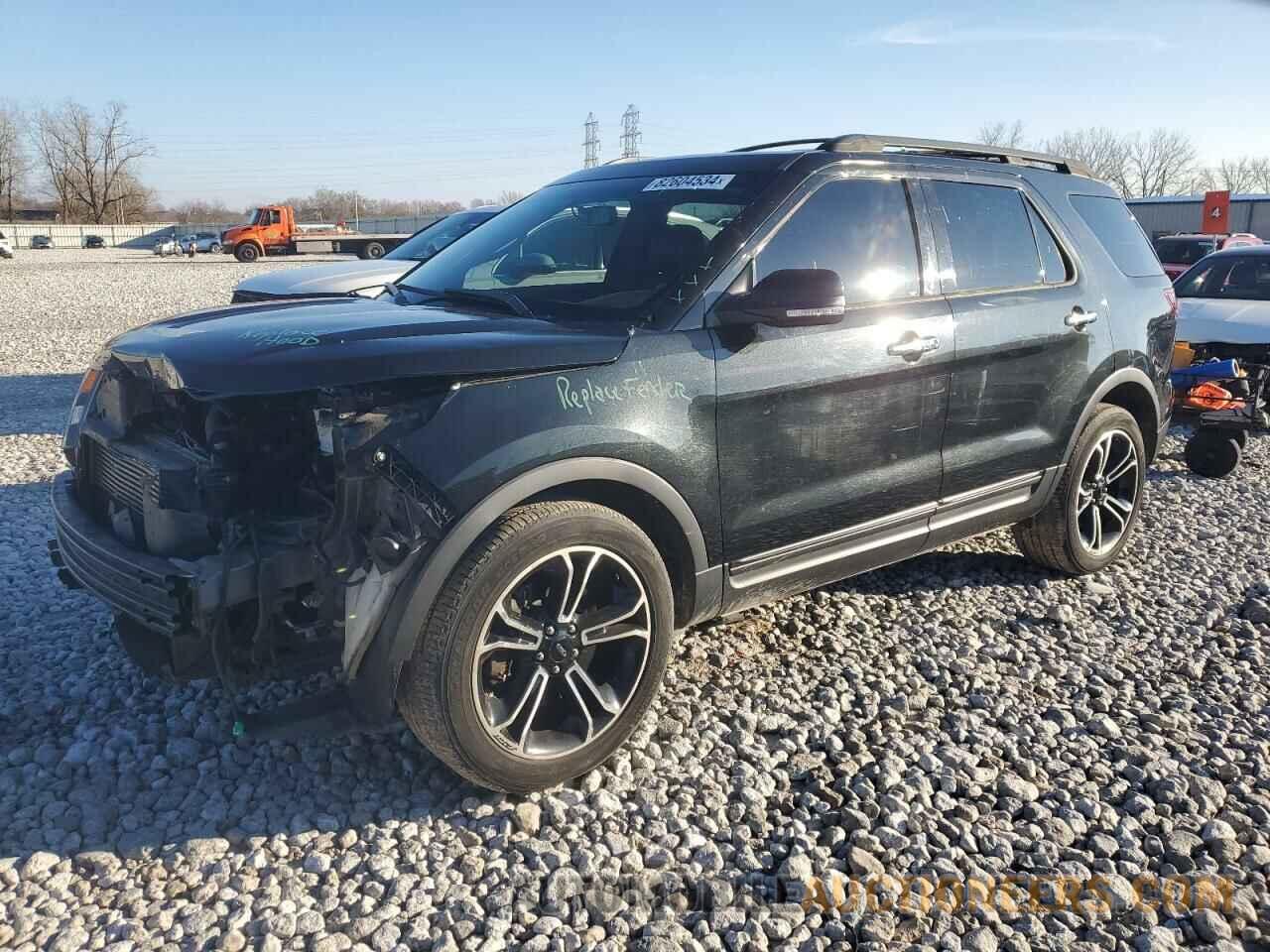 1FM5K8GT0DGC23341 FORD EXPLORER 2013