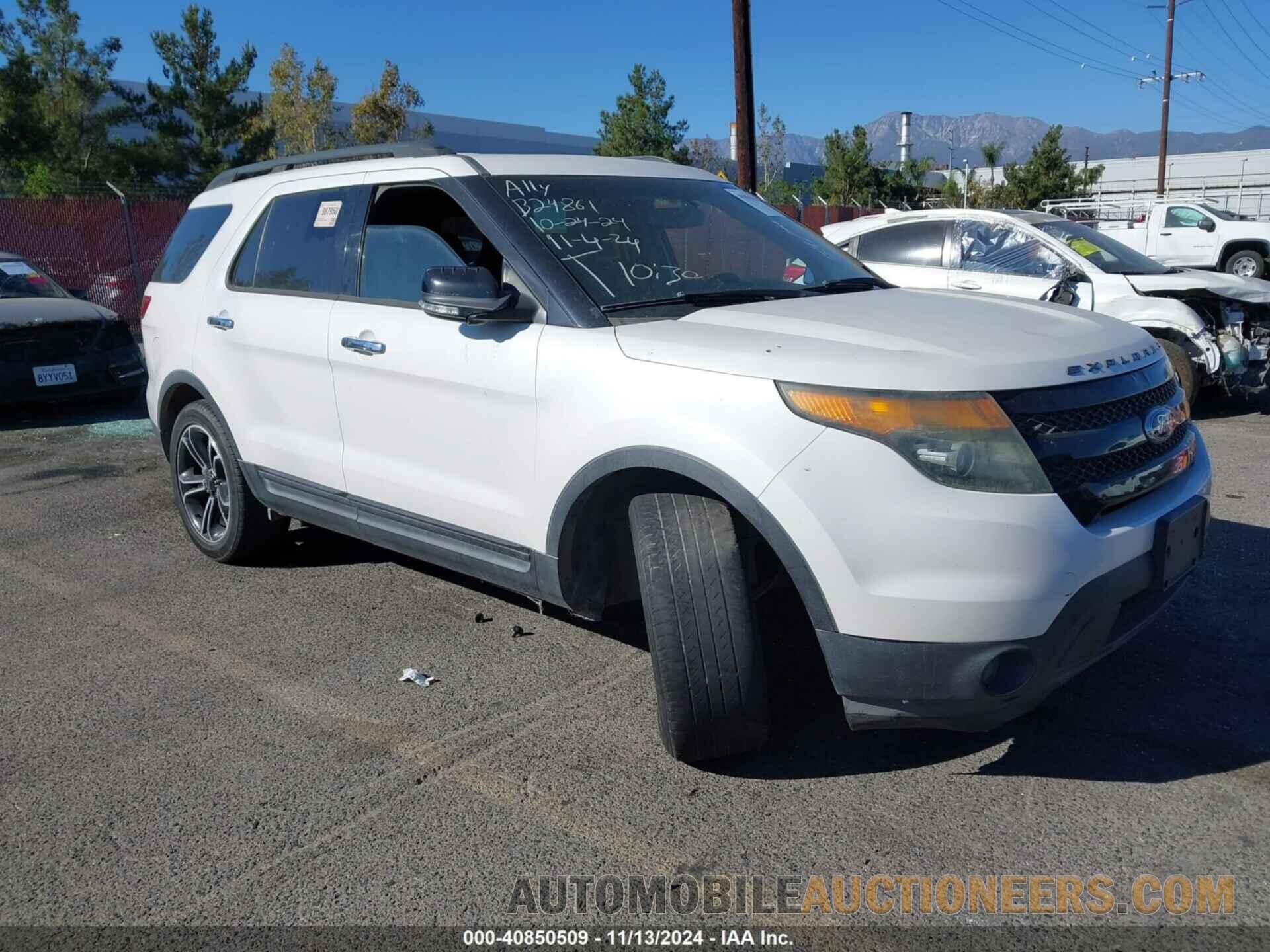 1FM5K8GT0EGB24861 FORD EXPLORER 2014