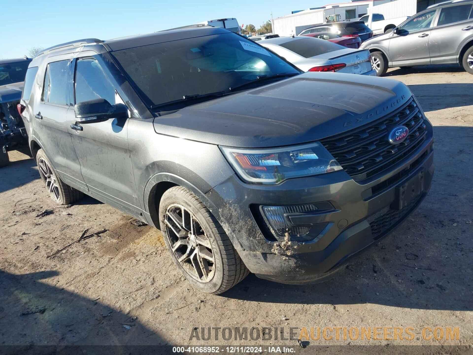 1FM5K8GT0GGA34158 FORD EXPLORER 2016