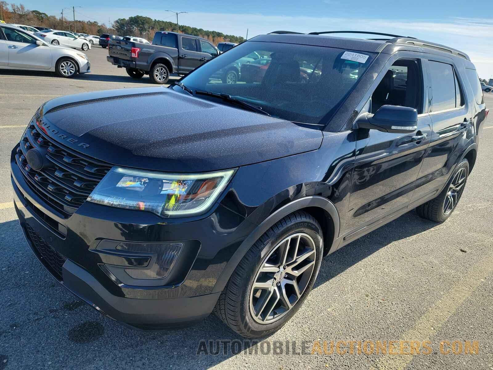 1FM5K8GT0GGB82973 Ford Explorer 2016