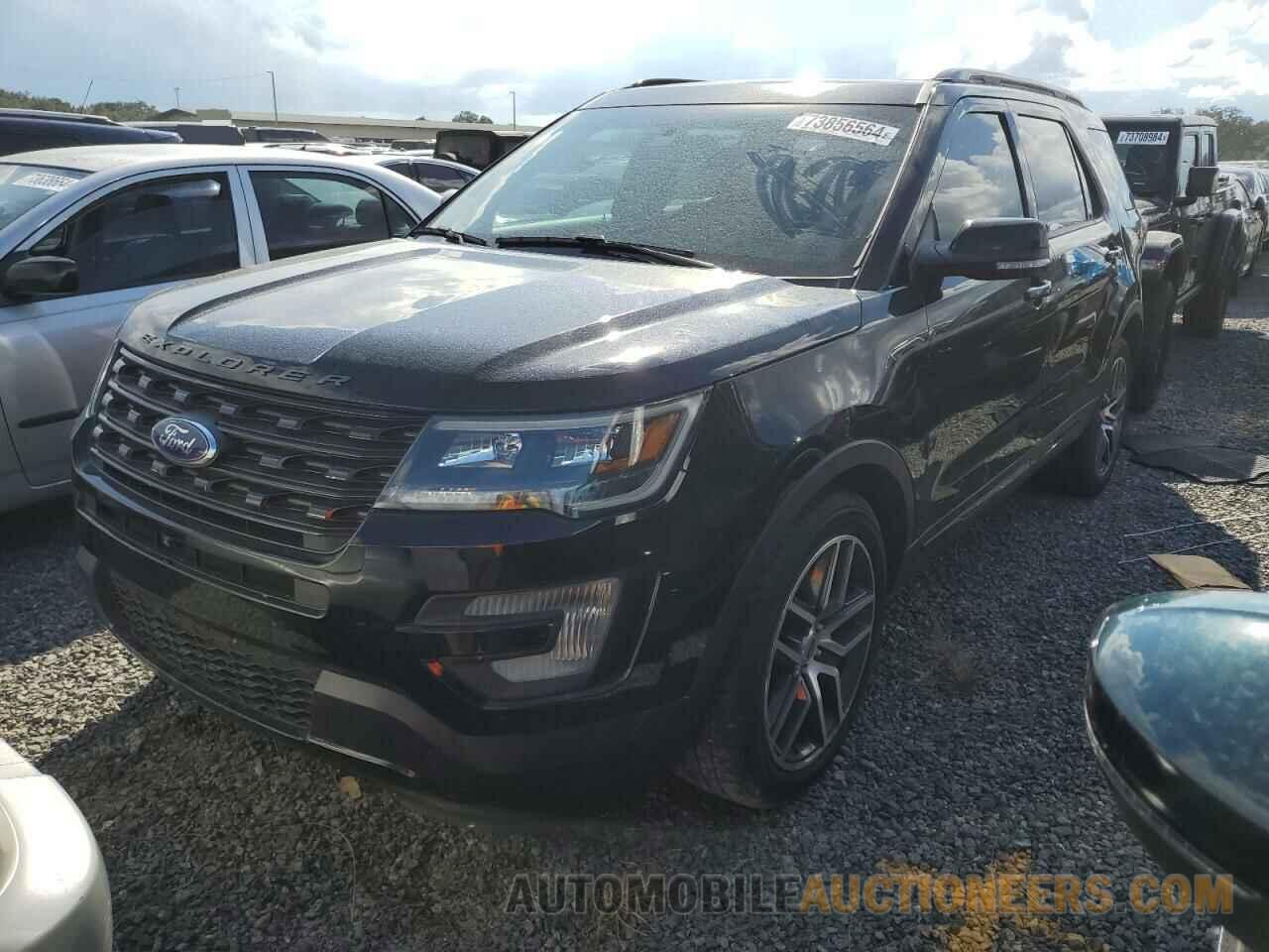 1FM5K8GT0GGC82278 FORD EXPLORER 2016