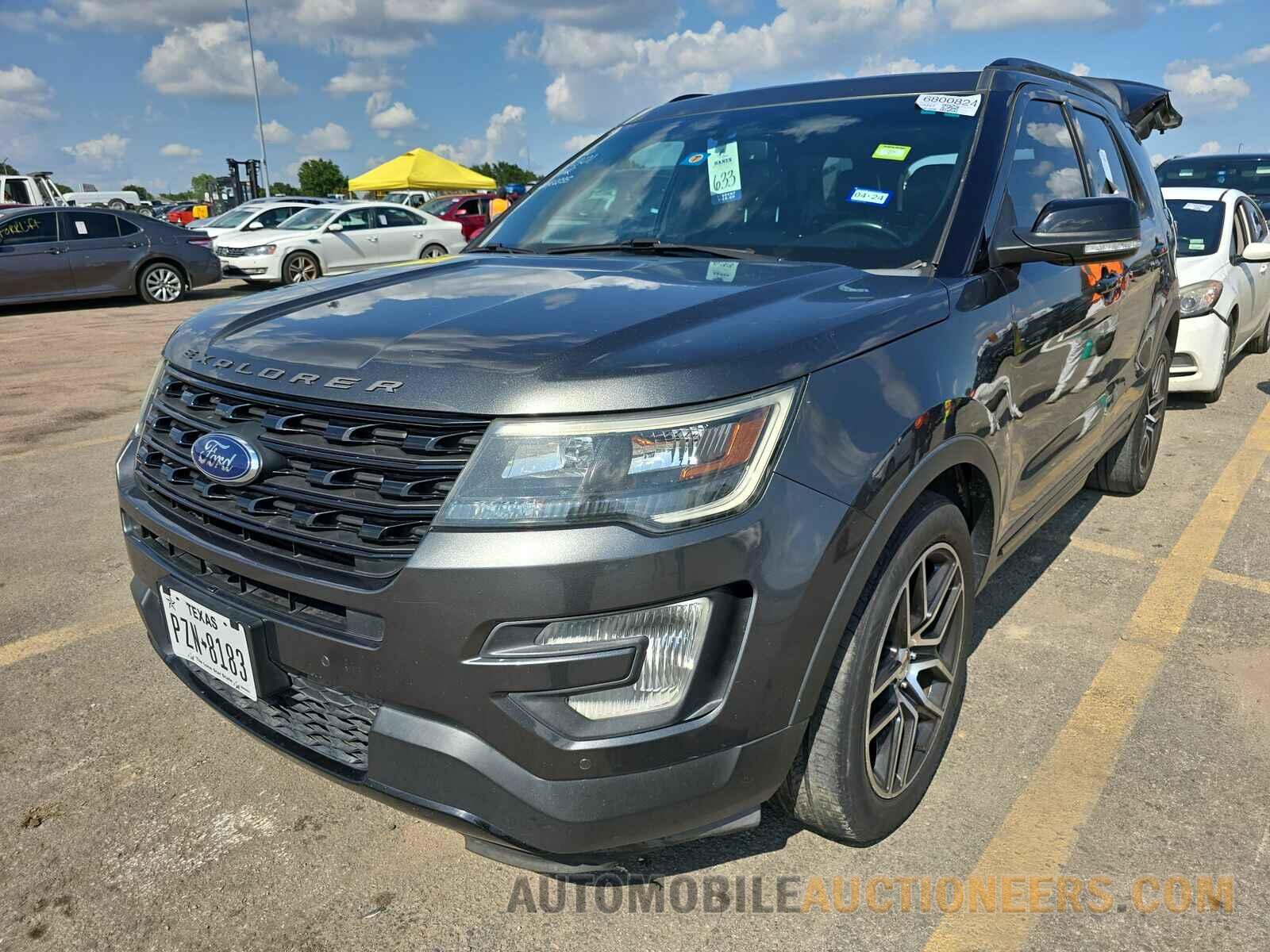 1FM5K8GT0GGD01301 Ford Explorer 2016